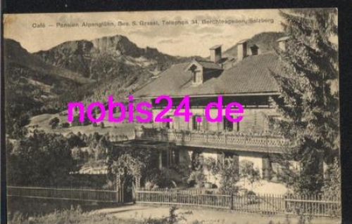 83471 Berchtesgaden Cafe Alpengrun o ca.1930