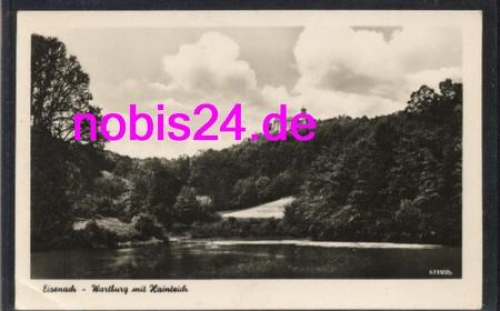 99817 Eisenach Wartburg und Hainteich  *ca.1955