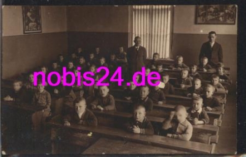 Class picture with teacher at school *ca.1935