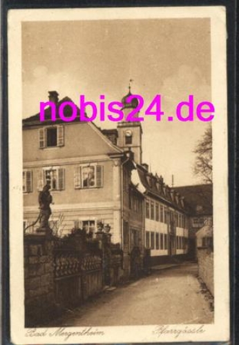97980 Bad Mergentheim Pfarrgässle o 3.6.1943