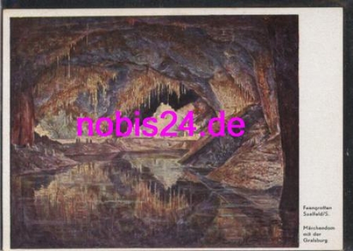 07318 Saalfeld Höhlen Feengrotte *ca.1960