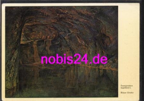 07318 Saalfeld Caves Blue Fairy Grotto *ca.1962