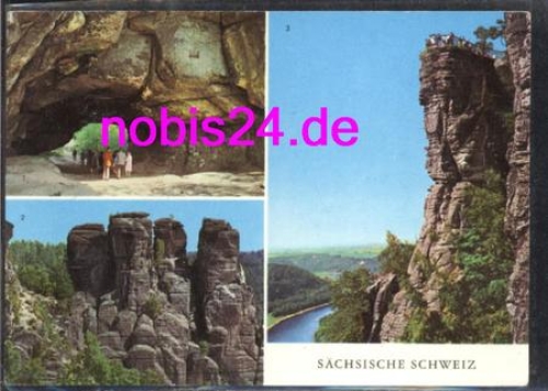01814 Saxon Switzerland cave cowshed o ca.1980