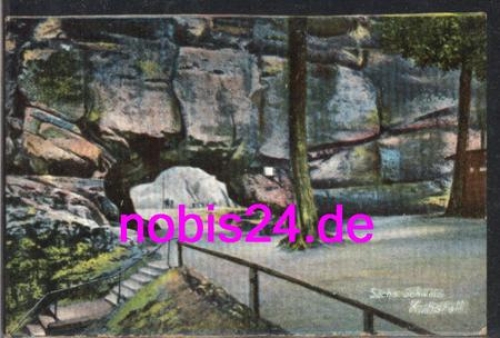 01814 Kuhstall Saxon Switzerland Cave *ca.1915