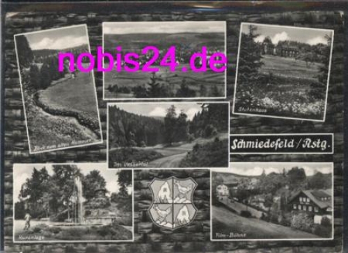 98711 Schmiedefeld Rennsteig o 20.7.1964