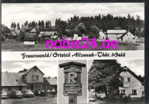 98711 Frauenwald Allzunah Gasthöfe Autos o 13.9.1979