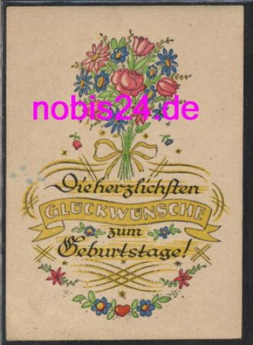 Bouquet Happy Birthday *ca.1950