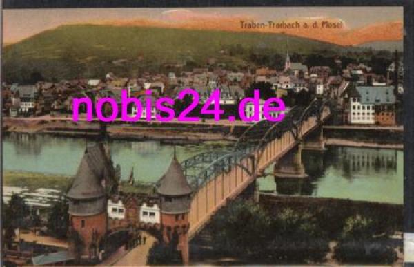 56841 Traben Trarbach Moselle Place Bridge o September 24, 1917
