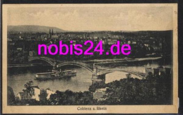 Koblenz Rhein Dampfer *ca.1925