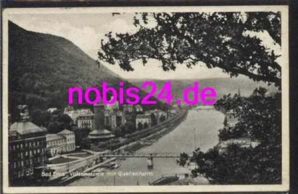 56130  Bad Ems Villenkolonie Quellenturm o 1930
