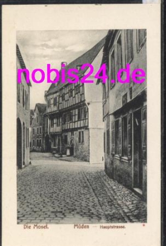 56254 Munden an der Mosel Hauptstrasse  *ca.1920
