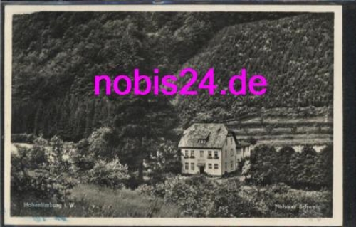 Hohenlimburg Nahmer Schweiz o 5.10.1929