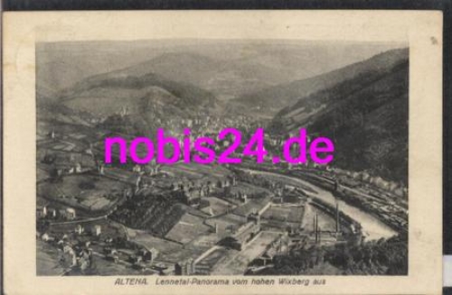 58767 Altena Lennetal vom Wixberg aus o 26.5.1927