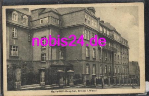 59929 Brilon Westfalen Maria Hilf Hospital  *ca.1920