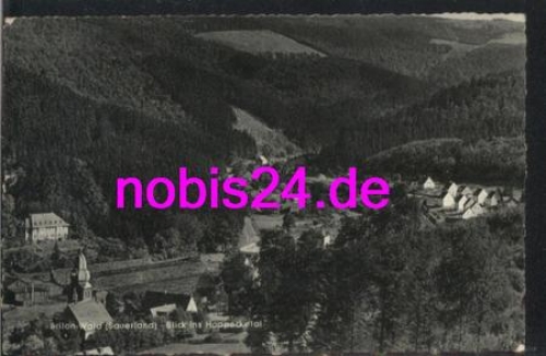59929 Brilon Wald Sauerland Hoppecketal o 9.7.1957