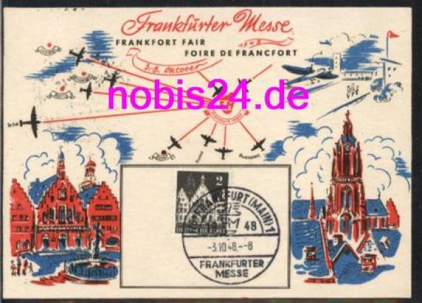 Frankfurt Main Fair 1948 or 3.10.1948