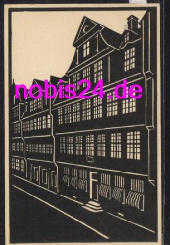Frankfurt am Main Goethehaus Scherenschnitt *ca.1930