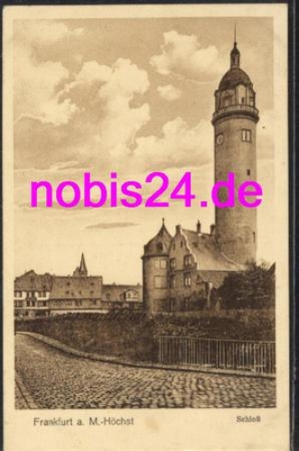 Hoechst Frankfurt Main Castle o 20.6.1930
