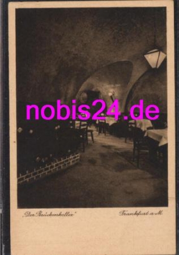 Frankfurt Main Gasthof Brueckenkeller *ca.1930