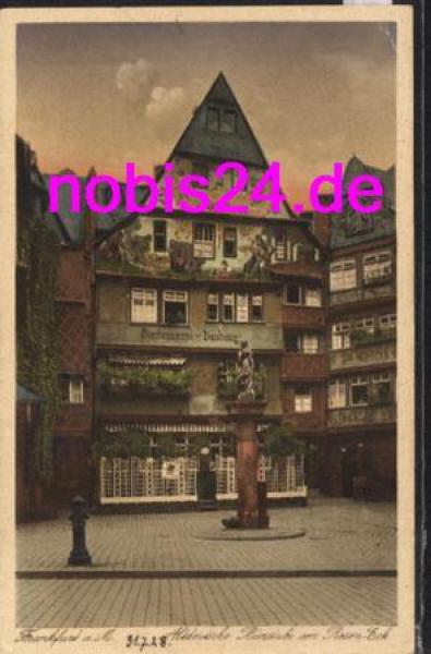 Frankfurt Main Gasthof am Roseneck *ca.1920