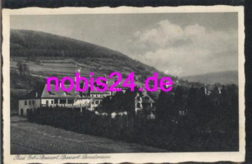 63619  Bad Orb Spessart Sanatorium  *ca.1935