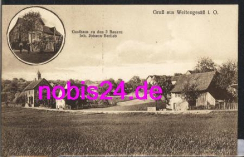 64720 Weitengesaess mit Gasthaus * ca.1920