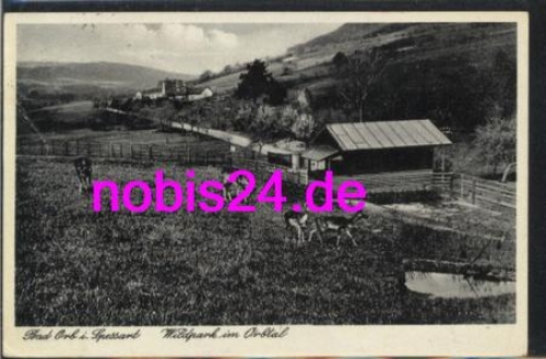 63619 Bad Orb Wildpark Orbtal o 21.5.1939