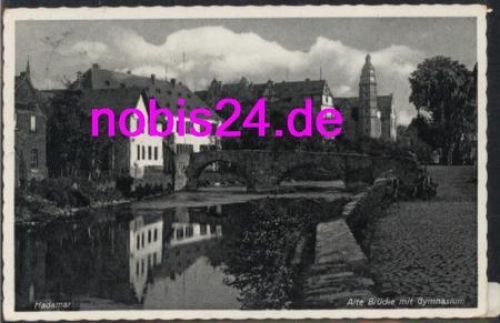 65589 Hadamar Gymnasium Brücke o 16.6.1939