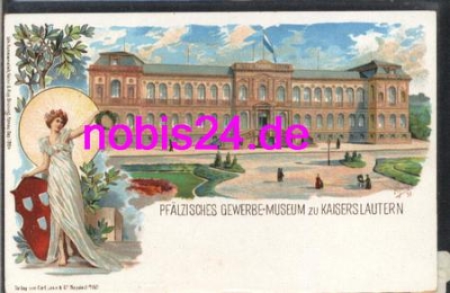 Kaiserslautern Litho Gewerbe Museum *ca.1910