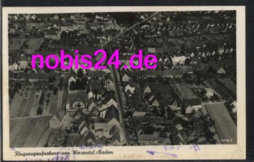 68753 Wiesental in Baden aerial photo o April 12, 1941