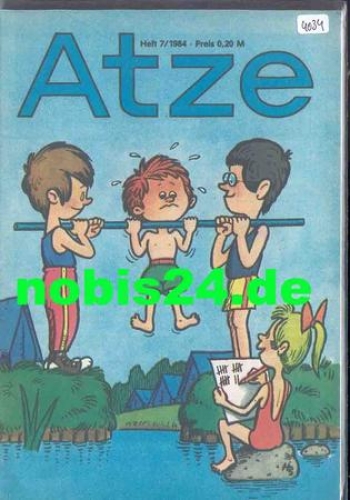 Atze Comic Book GDR 84/07