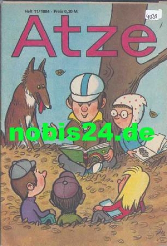 Atze Comic Book GDR 84/11