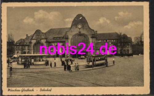 Monchengladbach station tram *ca.1935