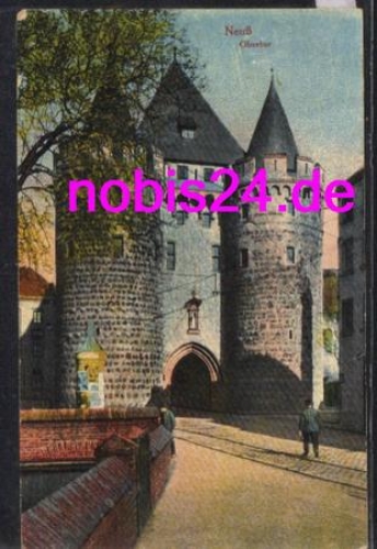41460 Neuss Obertor Reklamesaule o 29.11.1918