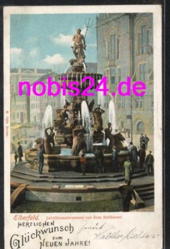 Elberfeld Jubiläumsbrunnen  o 31.12.1903