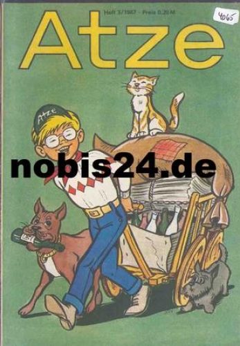 Atze Comic Book GDR  87/03
