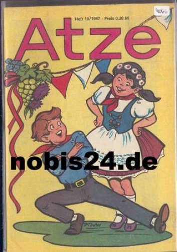 Atze Comic Book GDR 87/10
