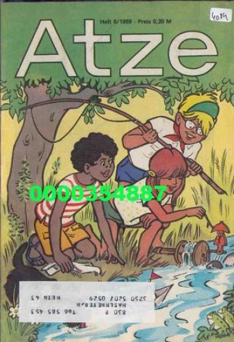 Atze Comic Book GDR 89/08
