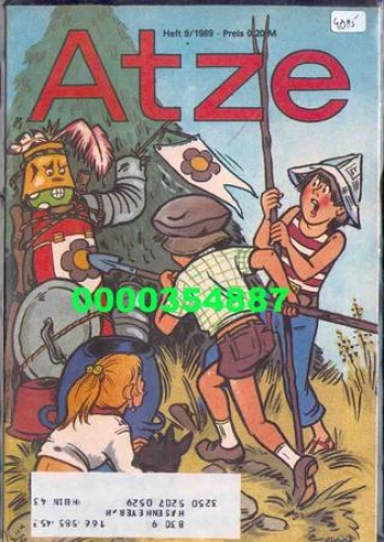 Atze Comic Book GDR 89/09
