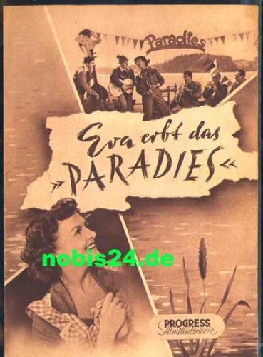 Eva inherits the Paradise Progress program 74/54 with Maria Andergast, Annie Rosar