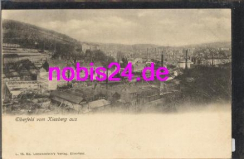Wuppertal Elberfeld vom Kiesberg aus *ca.1910