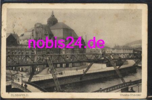 Elberfeld Thalia Theater suspension railway o 1917