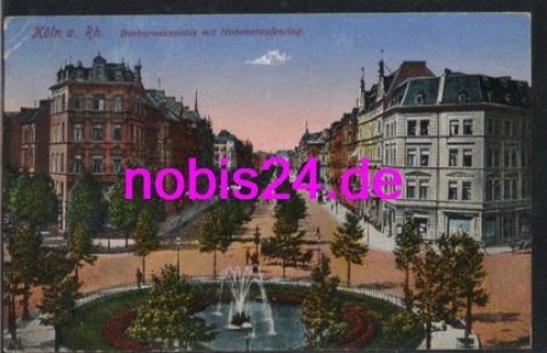 Köln Hohenstaufenring o 21.6.1916
