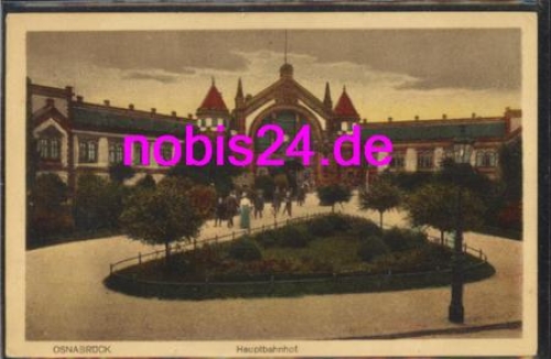 Osnabruck main station on June 5, 1919