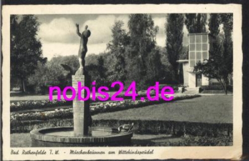 49214 Bad Rothenfelde Fairy Tale Fountain o 1952
