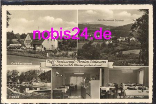 51580 Bruchermuhle Gasthof Suttmann o 19.12.1958