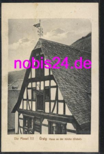 54539 Urzig Mosel Giebelhaus *ca.1925