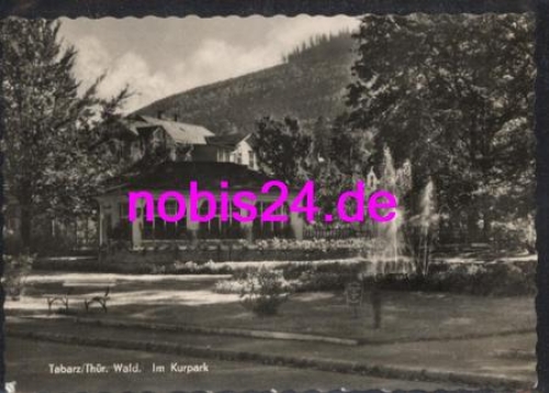 99891 Tabarz  Thüringen Im Kurpark o 27.6.1964