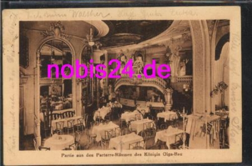 Stuttgart Königin Olga Bau Parterre o 1925