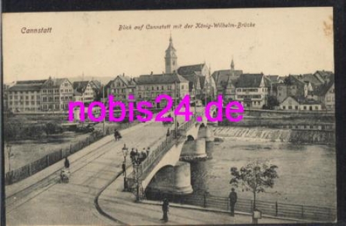 Cannstatt King Wilhelm Bridge *ca.1920